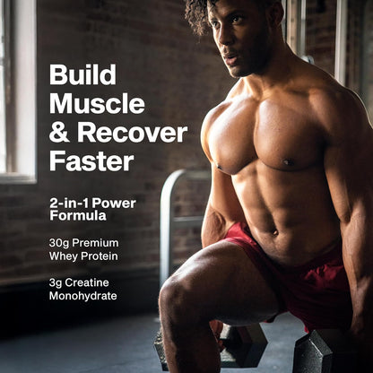 Muscletech - NitroTech Whey Protein Powder (Vanilla Cream, 4 lbs) Exp. 5/28