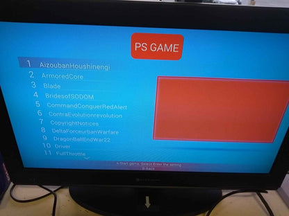 PS1 Mini Game Console w/ 77 Built in Games - New!