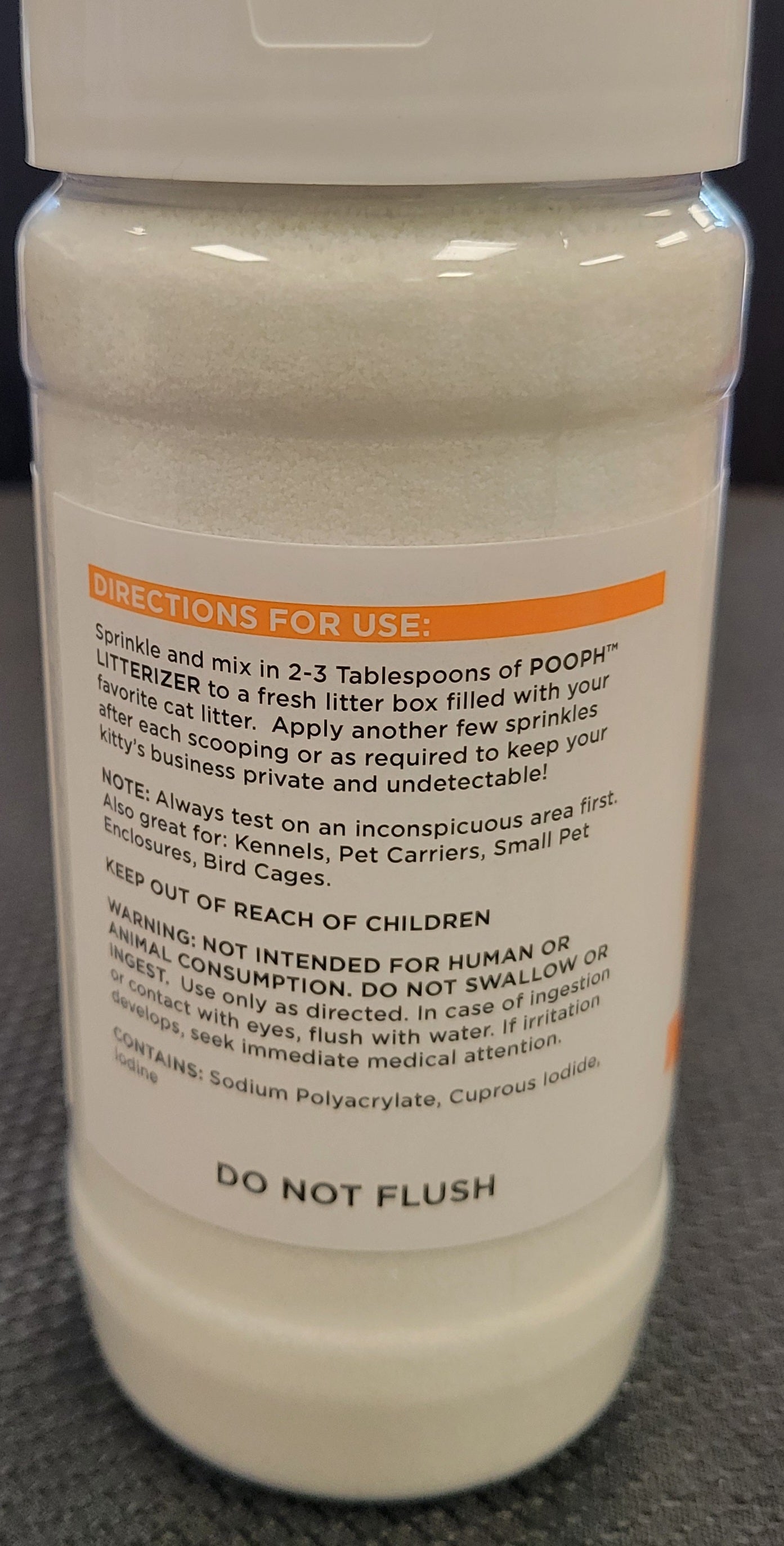 Pooph Cat Litterizer, 12oz Multi-Cat Formula - Litter Box Fresh