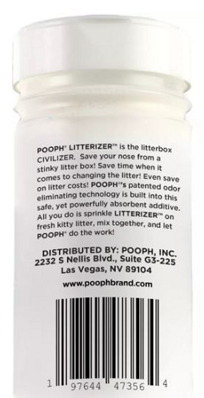 Pooph Cat Litterizer, 12oz Multi-Cat Formula - Litter Box Fresh