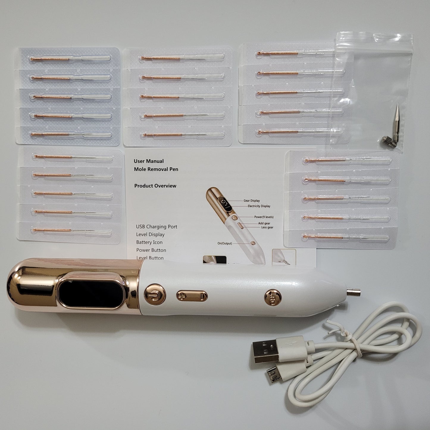 Anti Aging Laser Plasma Pen, 9 Speed - Mole, Spot, Wart, Tag, Tatoo Removal - New!