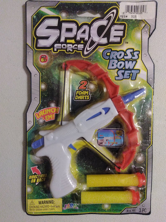 Space Force Cross Bow Set / JA-RU / Includes 2 Darts - Brand NEW