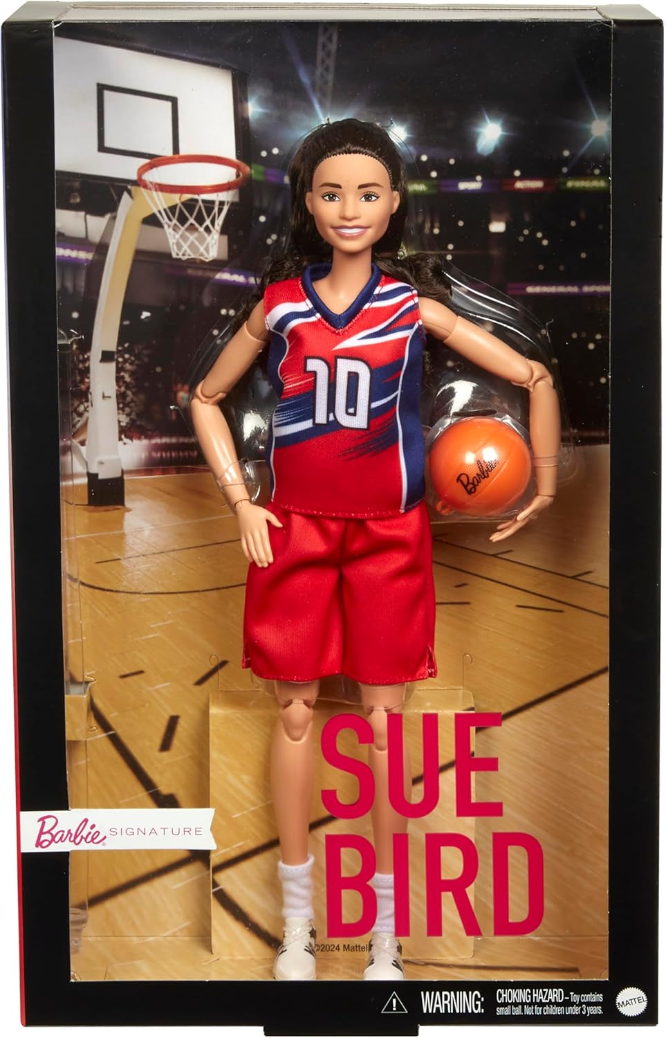 Genuine Barbie Signature Doll, Sue Bird  w/ Uniform & Acc. New (Sealed)
