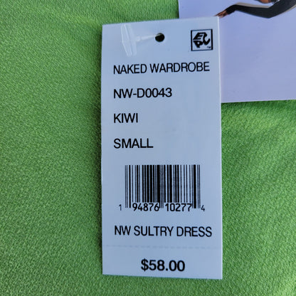 Naked Wardrob Sultry Dress, Sheath Midi Strap (NW-D0043) - New w/Tag
