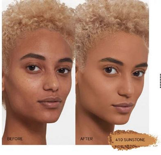  Shiseido Synchro Skin Finish Powder Foundation - 410 Sunstone & 440 Amber