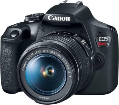Canon EOS Rebel T7 w/ EF-S 18-55mm & EF 75-300mm Lens Kit: 24.1MP Digital SLR with Wi-Fi & 1080p HD Movie