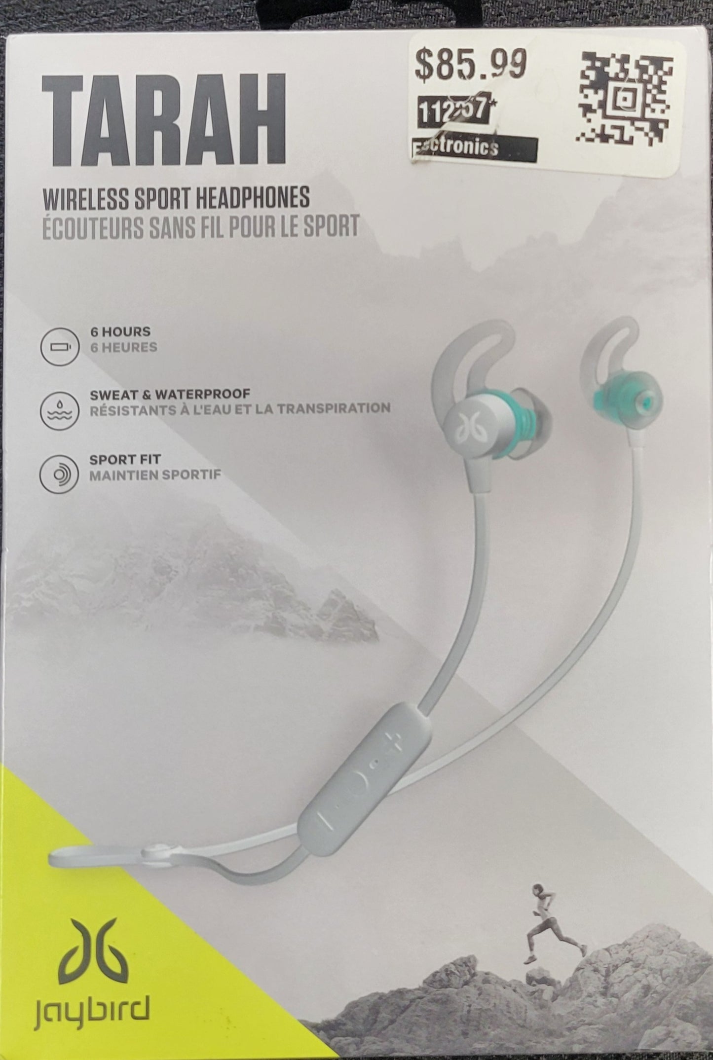 Jaybird - Tarah, Wireless In-Ear Headphones - Nimbus Gray/Jade