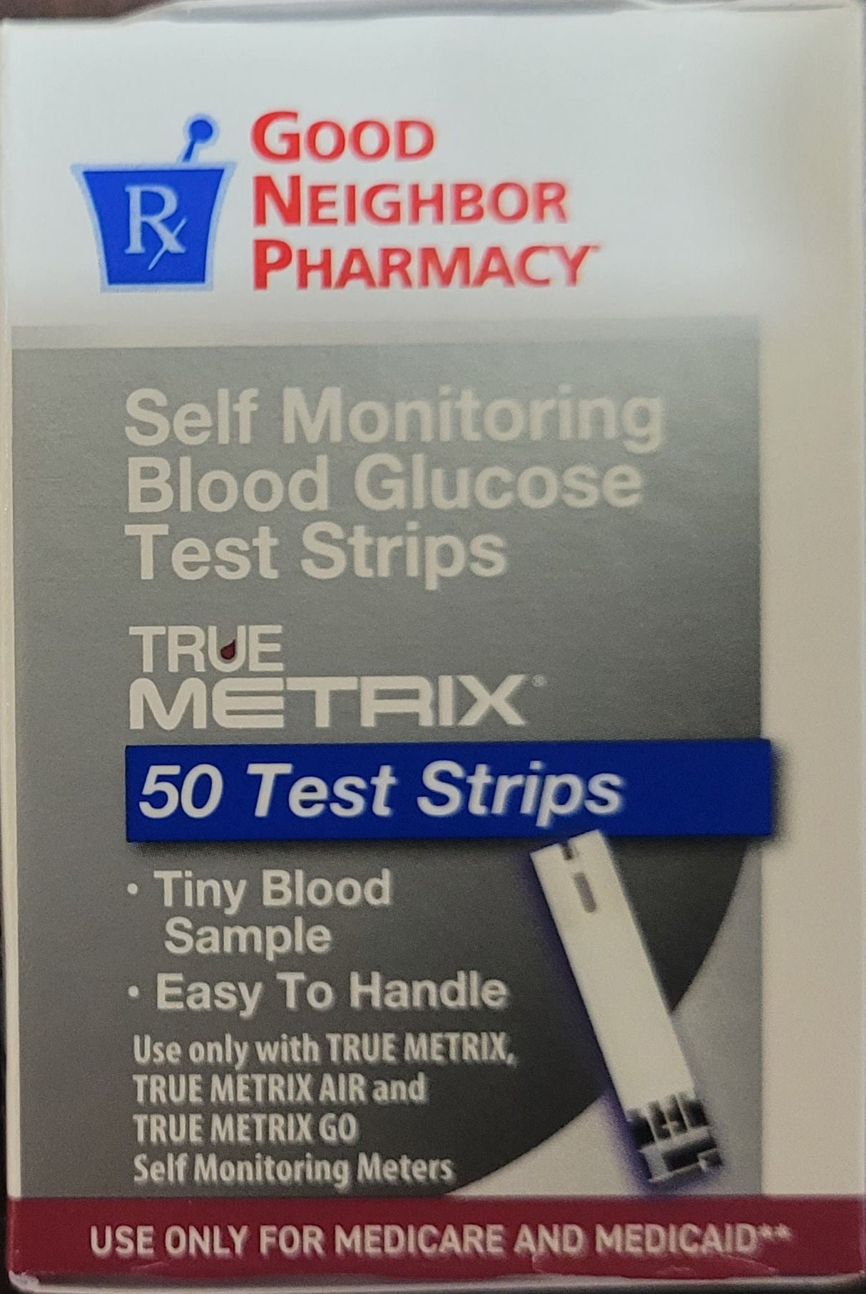 True Matrix Glucose Blood Test Strips (2 Pack, 100 ct) Exp. 1/27