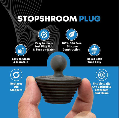 TubShroom Ultra (Stainless) Strainer Plus StopShroom, New!