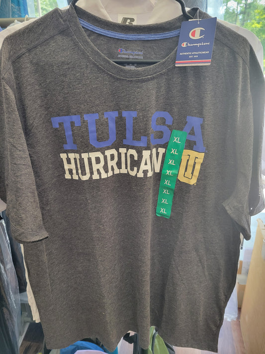 Champion Tulsa Hurricanes T-Shirts - Grey
