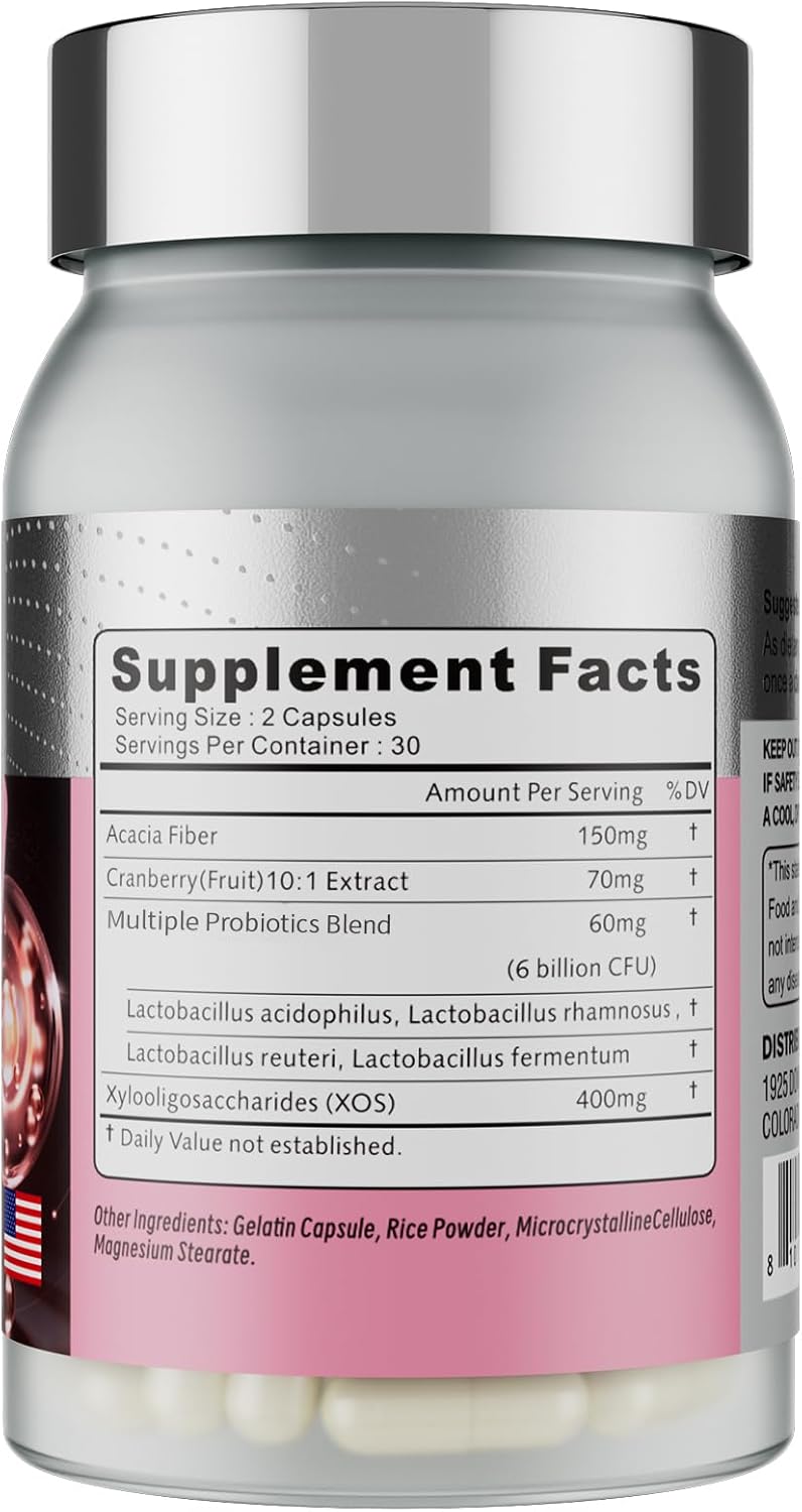 Abuiu Vaginal Probiotic for Women PH Balance (2 packs for a total of 120 Caps - New, Sealed)