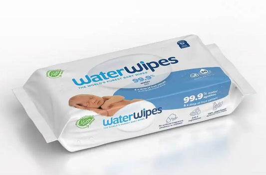 Baby Wipes (Water Wipes) - 60 Count