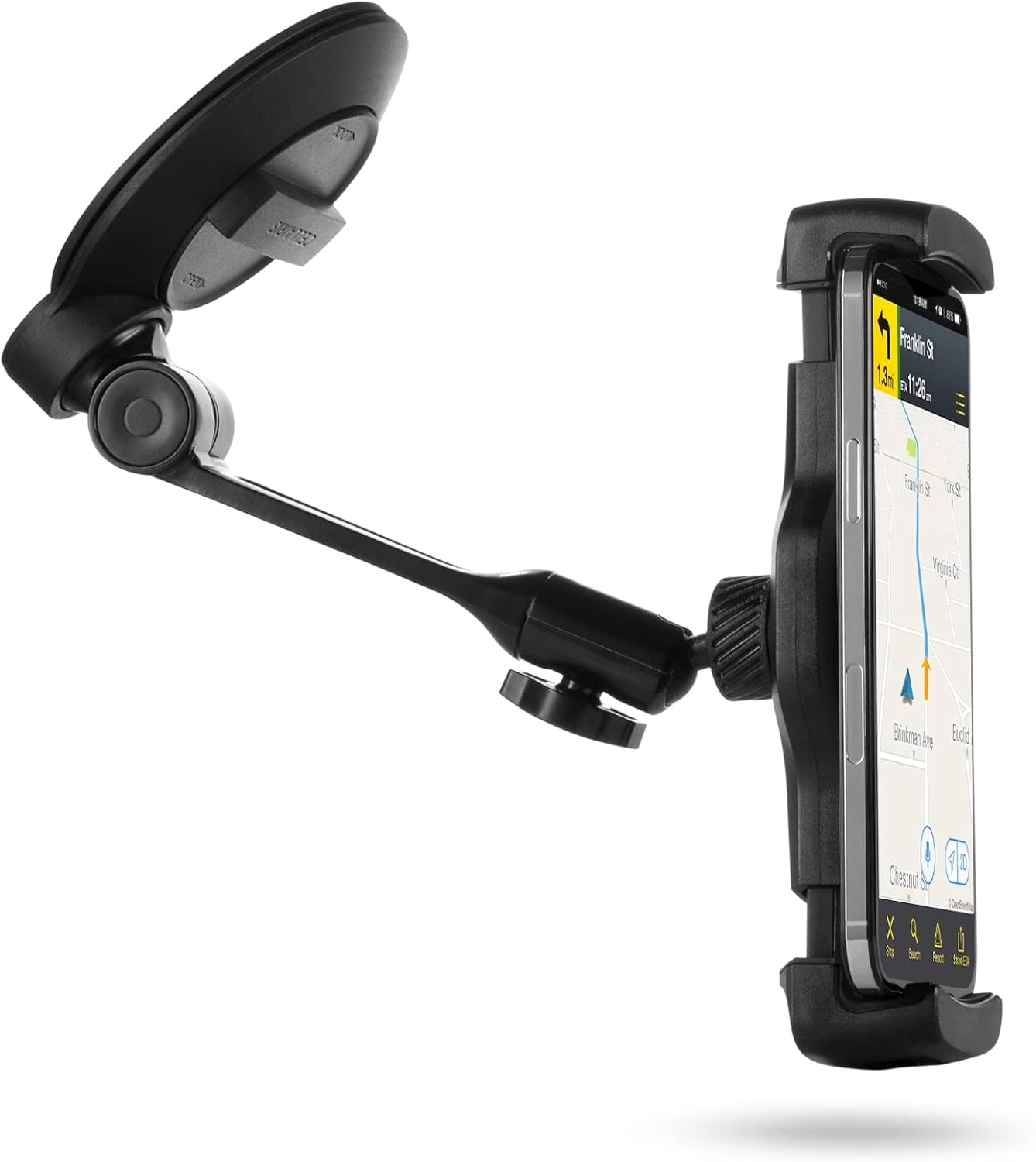 Cellairis Dashboard / Windshield Mount, Universal, Black, New!