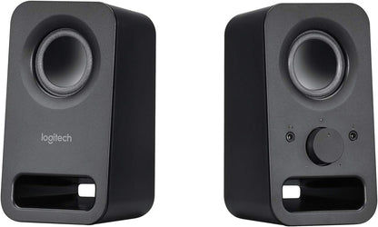 Logitech Multimedia Speakers Z150 with Stereo Sound for Multiple Devices, Black