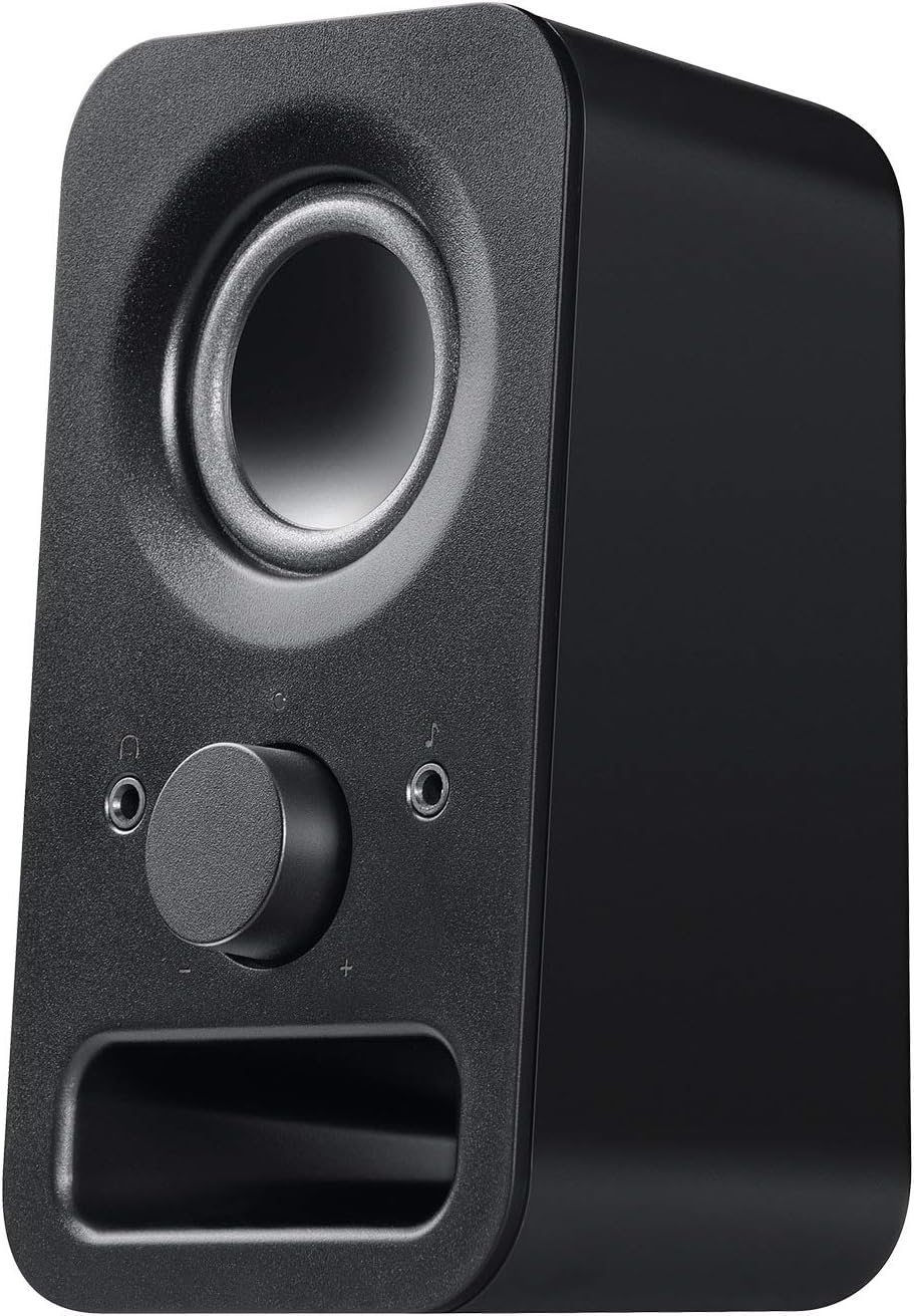 Logitech Multimedia Speakers Z150 with Stereo Sound for Multiple Devices, Black