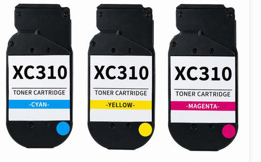 High Yield Toner Cartridge 3 Pack for Xerox C310/C315 - mag/blk/yellow - NEW!