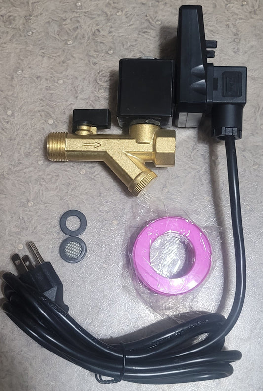 Air Compressor Automatic Electronic Timed Tank Water Moisture Drain Valve - New