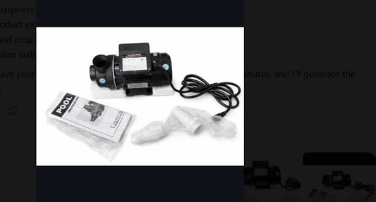 Blue Wave Tidal Wave Above Ground Pool Pump NE6145B, 1.5" Dual Port, New