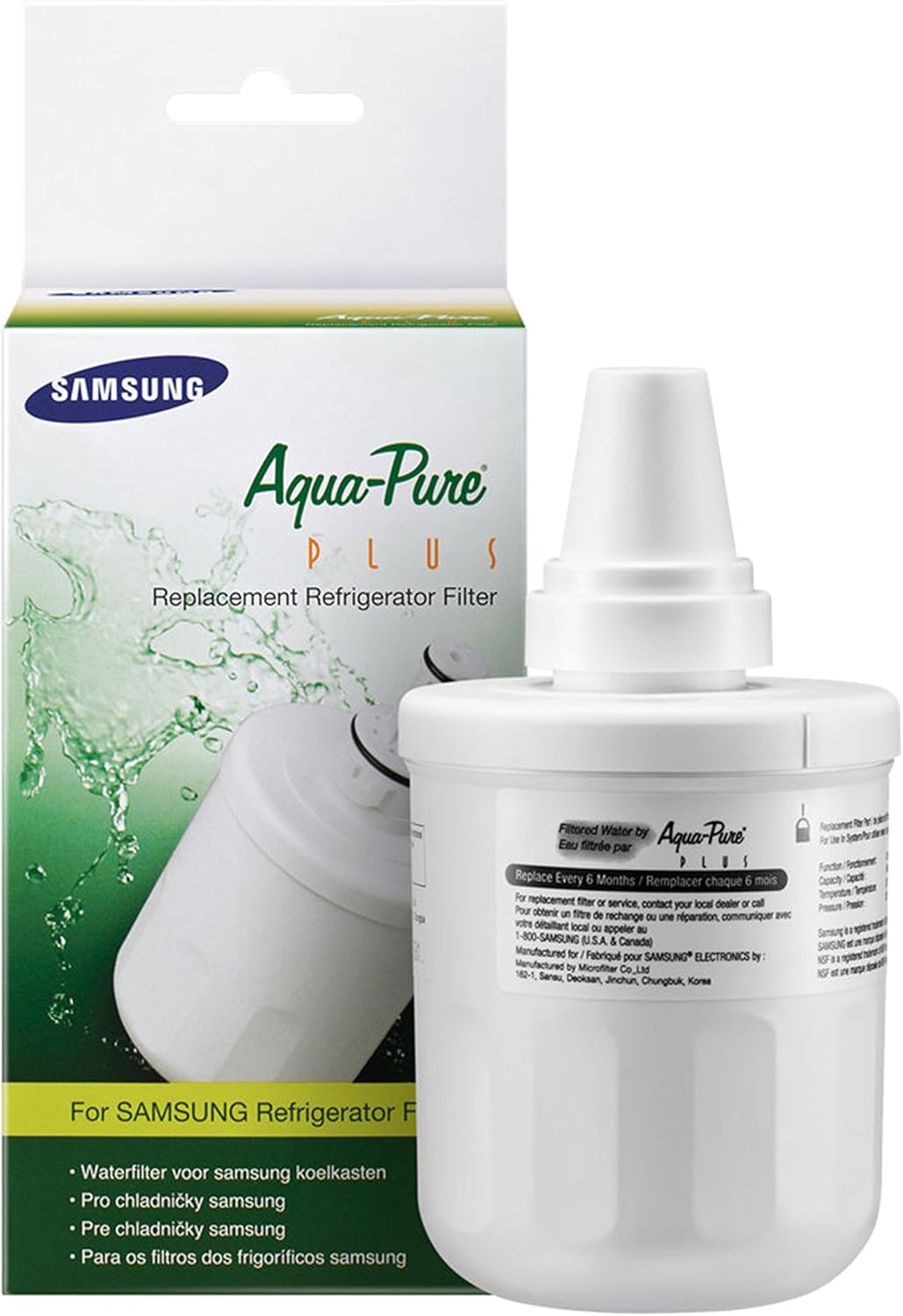 Genuine Samsung Aqua-Pure Plus Refrigerator Water Filter, DA97-06317A-B, New!