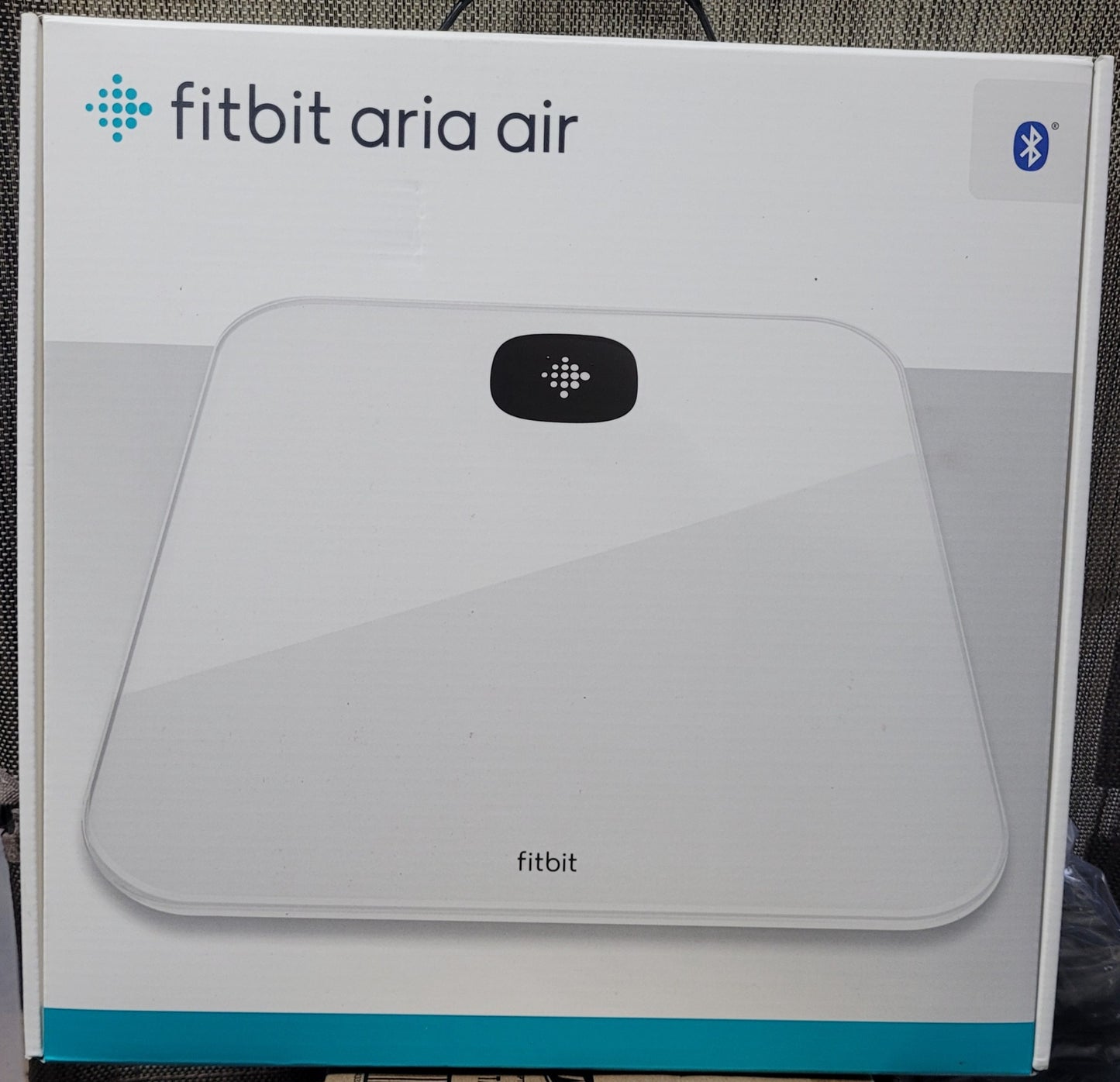 Fitbit Aria Air Bluetooth Digital Body Weight and BMI Smart Scale, White, New!