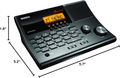 Uniden Bearcat BC365CRS Scanner, 500 Channels, FM Radio, Alarm Clock, New!