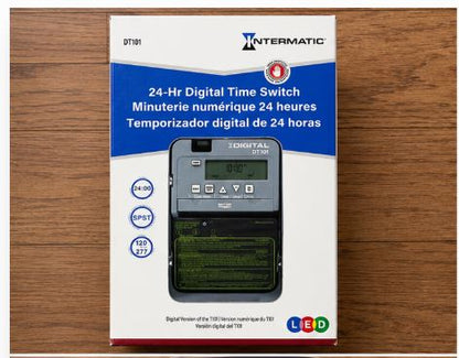 Intermatic TMHDT101 T101 24 Hour Dial Timer for Efficient Scheduling - NEW!