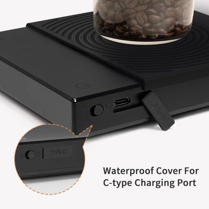 Timemore Black Mirror Basic 2 Digital Coffee Scale Weighing Platform, Brand New