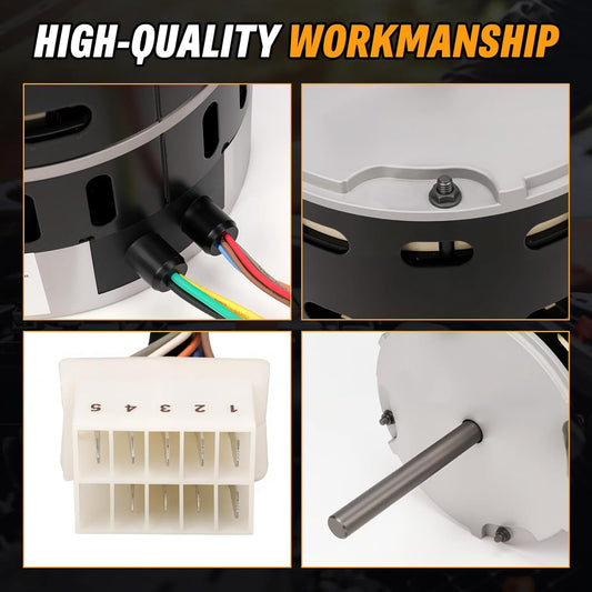 BROAD-OCEAN Blower Motor 1/2HP 208-230V 3.8A (KMSAH013C119) - Brand New!