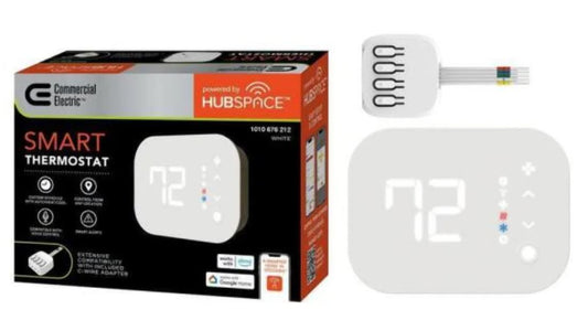Commercial Electric Wi-Fi and Bluetooth Enabled Smart Programmable Thermostat