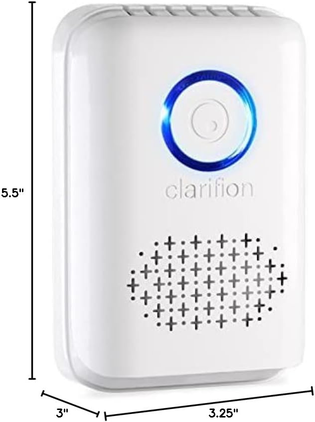 Clarifion ODRx UVC Plug-In Air Purifier Odor & Germ Removal, New (OB) Free Ship!