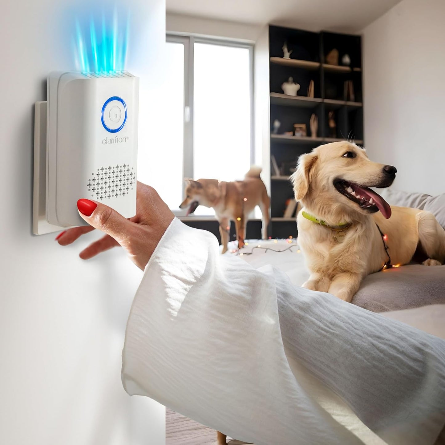 Clarifion ODRx UVC Plug-In Air Purifier Odor & Germ Removal, New (OB) Free Ship!