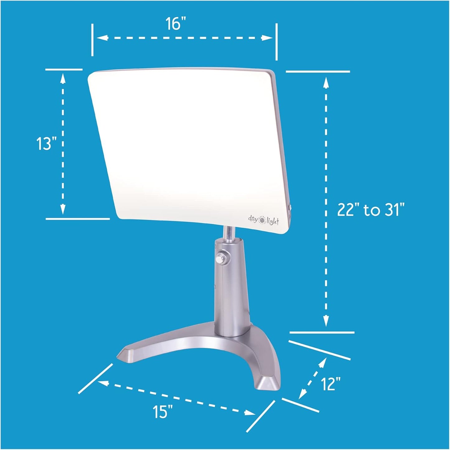 Carex Day Light Classic Plus Bright Light Therapy Lamp, 10,000 Lux Light Therapy