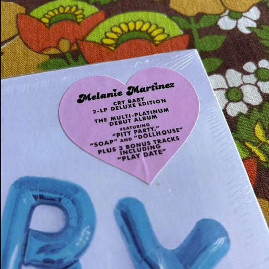 Melanie Martinez - Cry Baby, Black, 2 LP Deluxe Edition Vinyl Record Album, New!