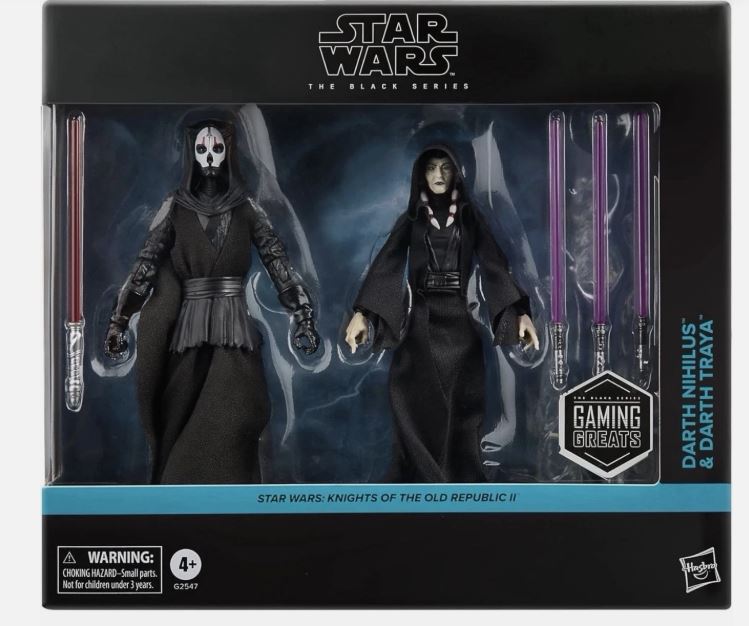 Star Wars Black Series Darth Nihilus & Traya 2-Pack Action Figures 15 cm - NEW!