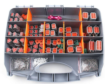338pcs DT Deutsch Connector Kit WITHOUT Crimping Tool & Removal Tool - NEW!