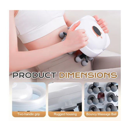 Deep Tissue Percussion Massager with 9 Intensity Levels for Pain Relief - NEW!