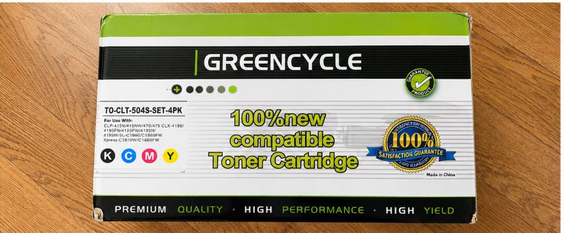 4x Toner Compatible With Samsung CLT-K504s C504s 504S C1810w C1860fw CLP-415nw - NEW!
