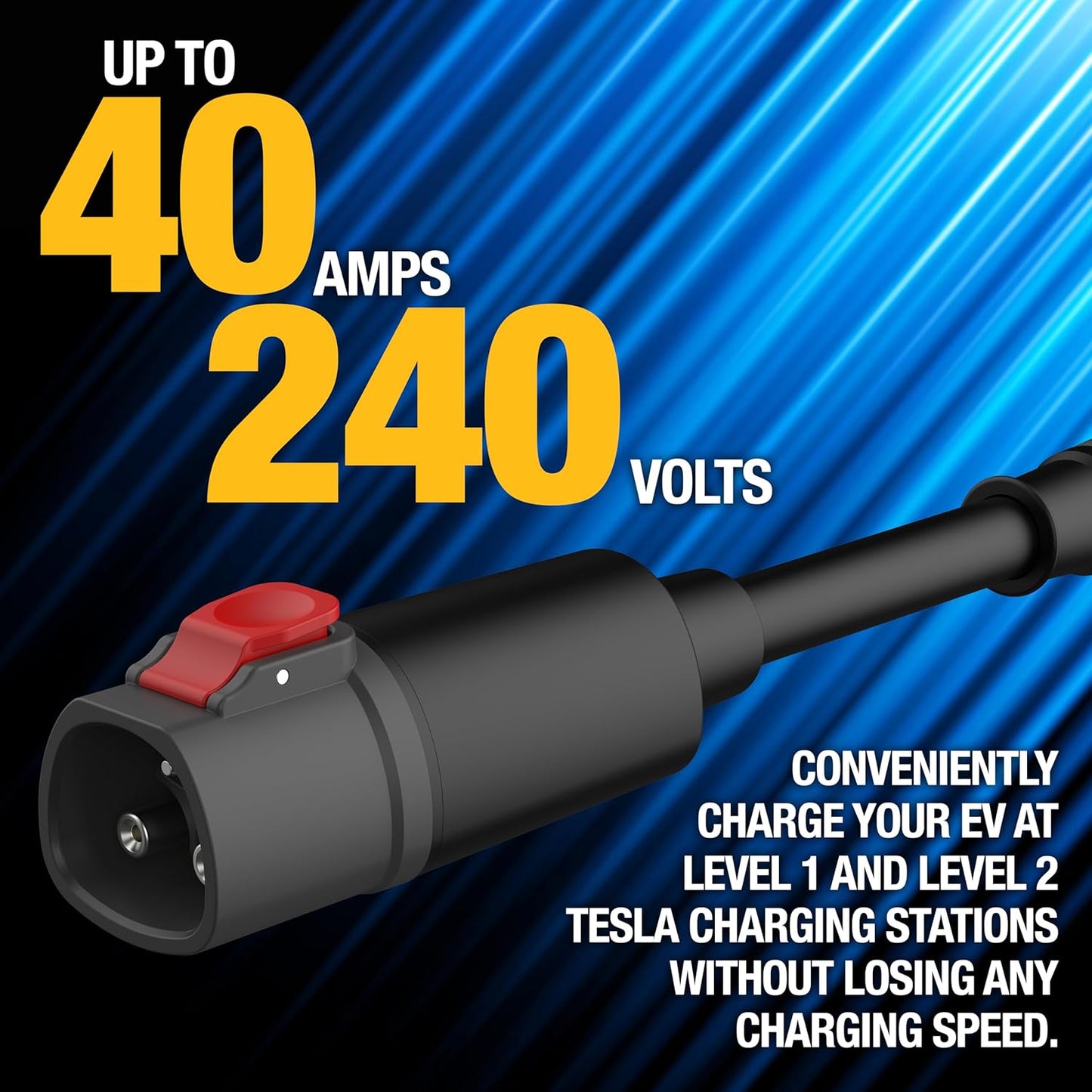 Dewalt Tesla to SAE J1772 Charging Adapter, DXPAEV20TS, EV Charger, NEW!