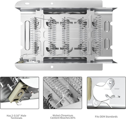 Dryer Heating Element Assembly Replacement 279838, for Whirlpool, New!