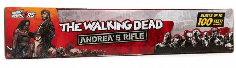 The Walking Dead Andrea's Rifle Dart Gun by Buzz Bee Toys 2017 Edition