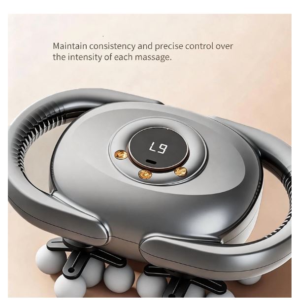 Deep Tissue Percussion Massager with 9 Intensity Levels for Pain Relief - NEW!