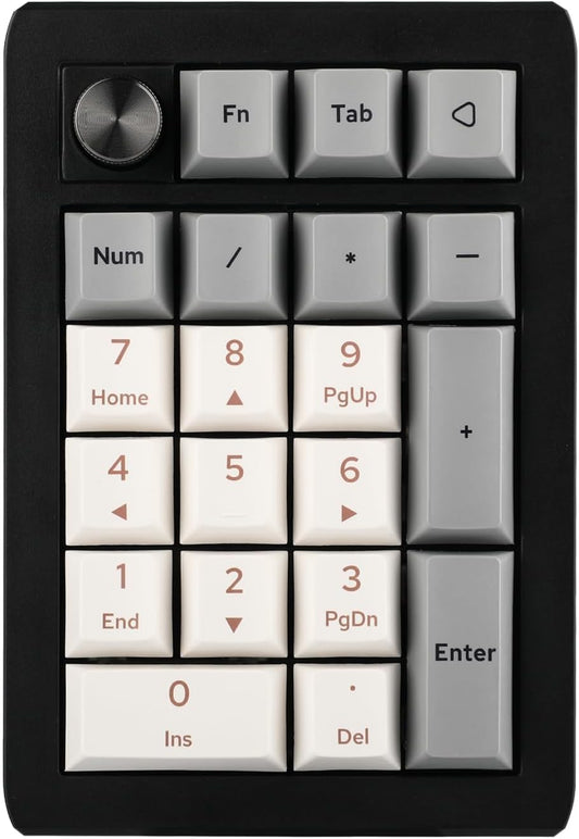 EPOMAKER EK21 VIA Gasket Programmable Keypad Wireless/BT/Wired HotSwap RGB, New!