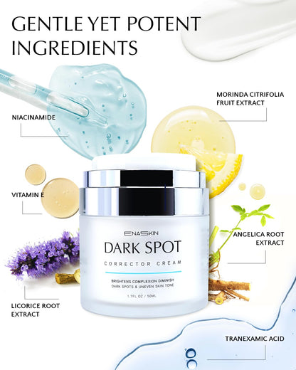 Enaskin Dark Spot Corrector Cream, Complexion Brighter, 1.7 oz, New (Sealed)!