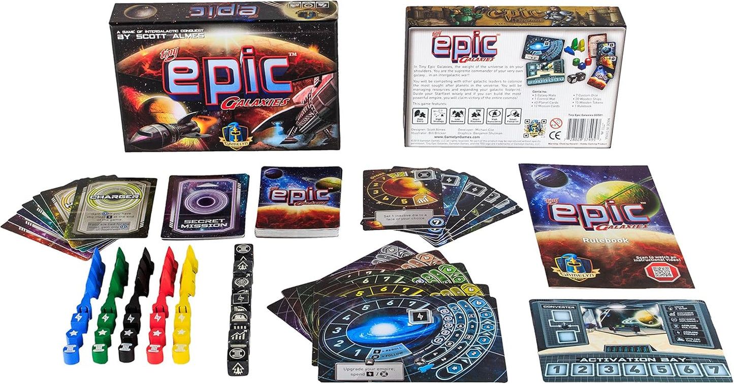 Gamelyn Games Tiny Epic Galaxies, Deluxe, Brand New (sealed) - Free Shipping!