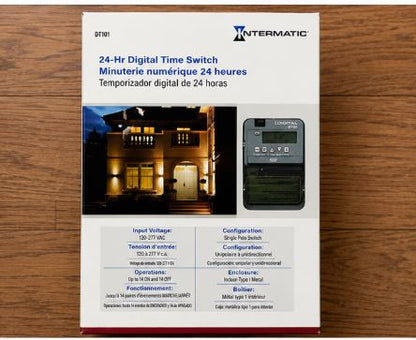 Intermatic TMHDT101 T101 24 Hour Dial Timer for Efficient Scheduling - NEW!