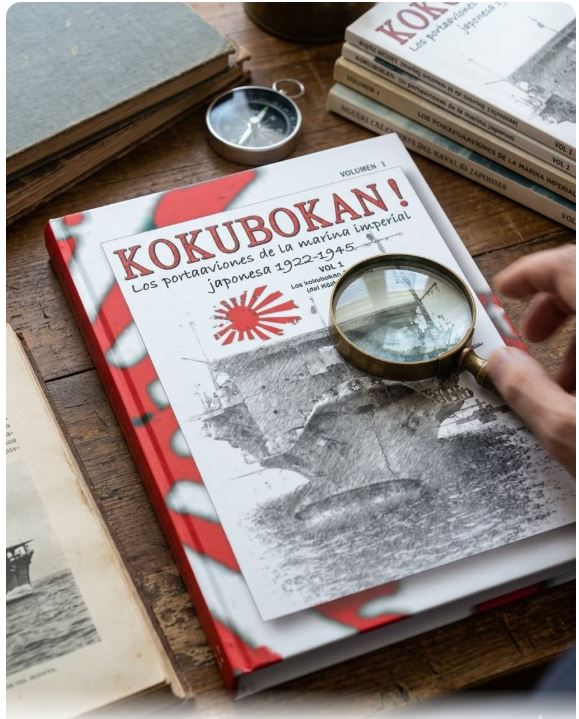 KOKUBOKAN! Portaaviones de la Marina Imperial Japonesa 1922-1945 Vol. 1 - NEW!