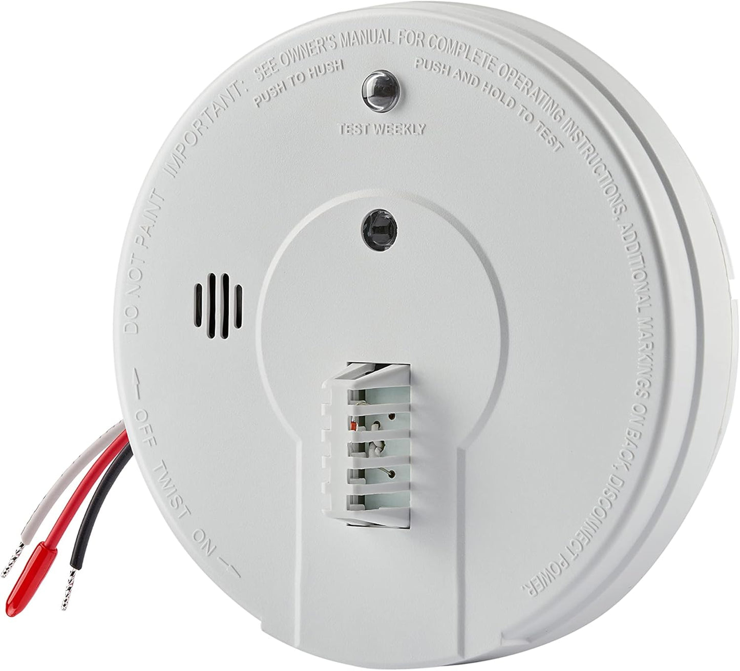 Kidde HD135F Interconnected 120V AC Wire-In Heat Detector Alarm Home Safety, New