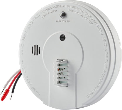 Kidde HD135F Interconnected 120V AC Wire-In Heat Detector Alarm Home Safety, New