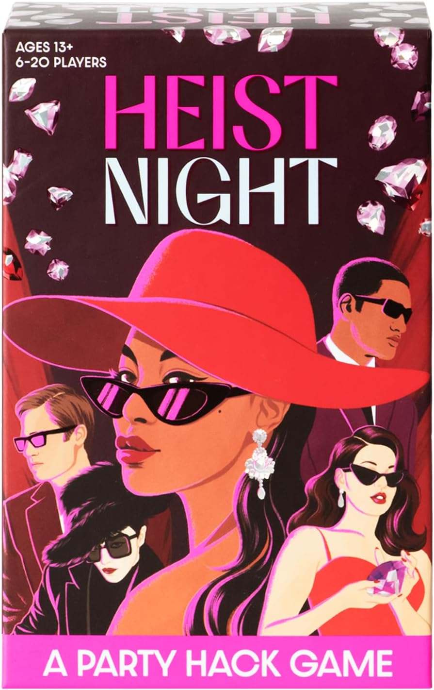Heist Night A Party Hack Game, 6 - 20 Players, Ages 13+, Brand New