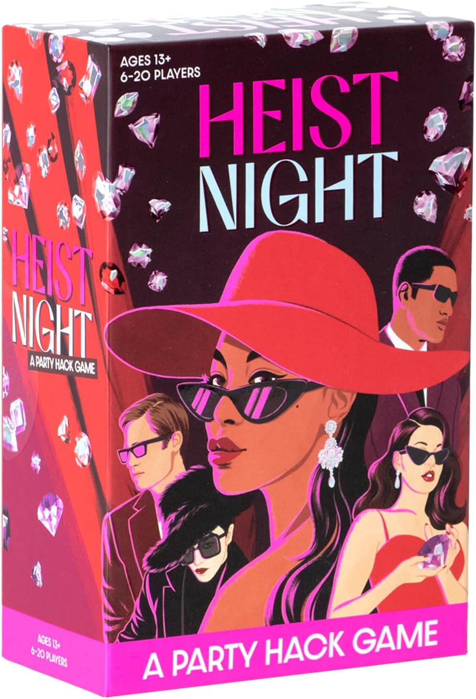 Heist Night A Party Hack Game, 6 - 20 Players, Ages 13+, Brand New
